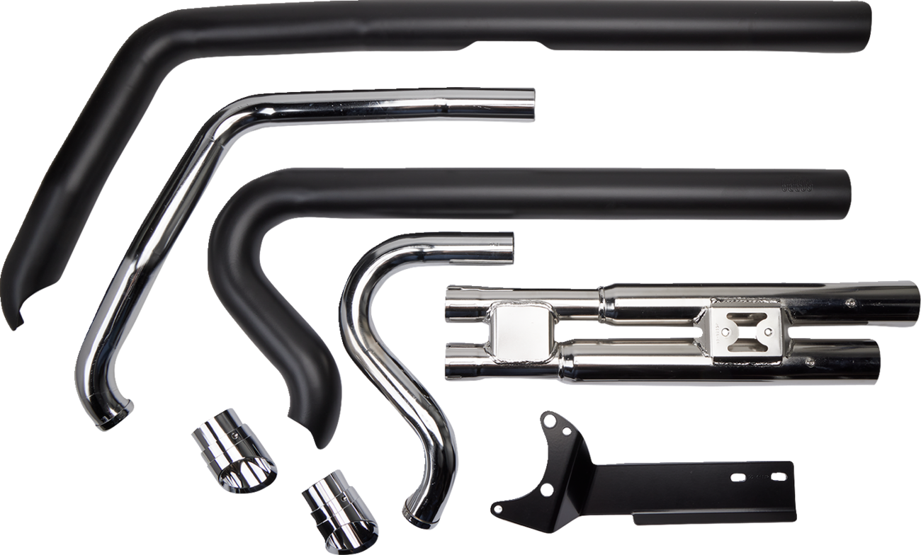 Cobra Speedster Slashdown Exhaust - Dyna '12-'17