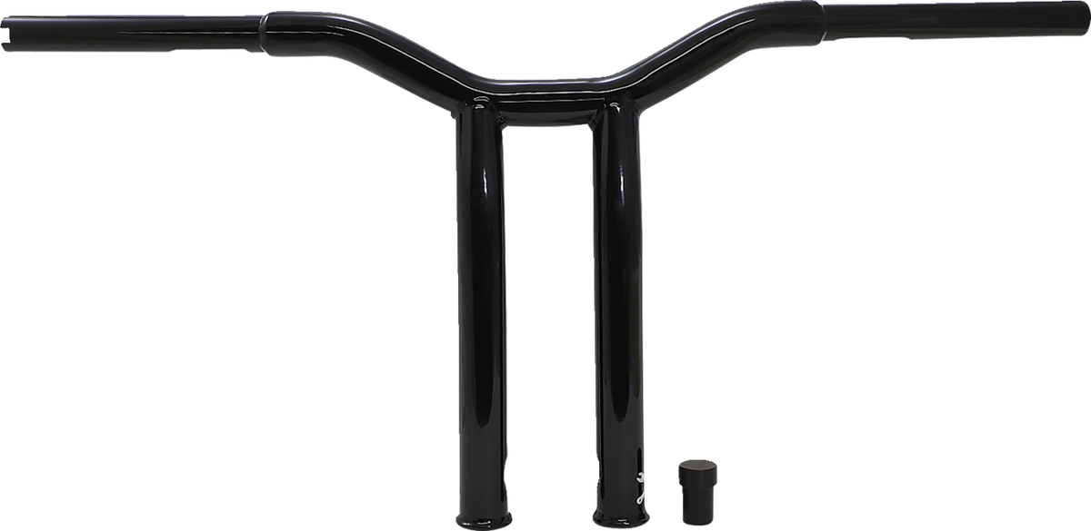 Burly Brand Dominator Handlebar - Raked - 12" - Black