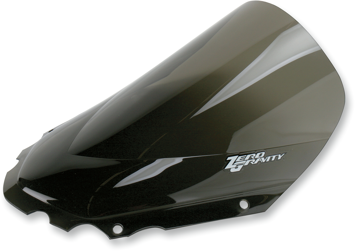 Zero Gravity Double Bubble Windscreen - Smoke - KLR