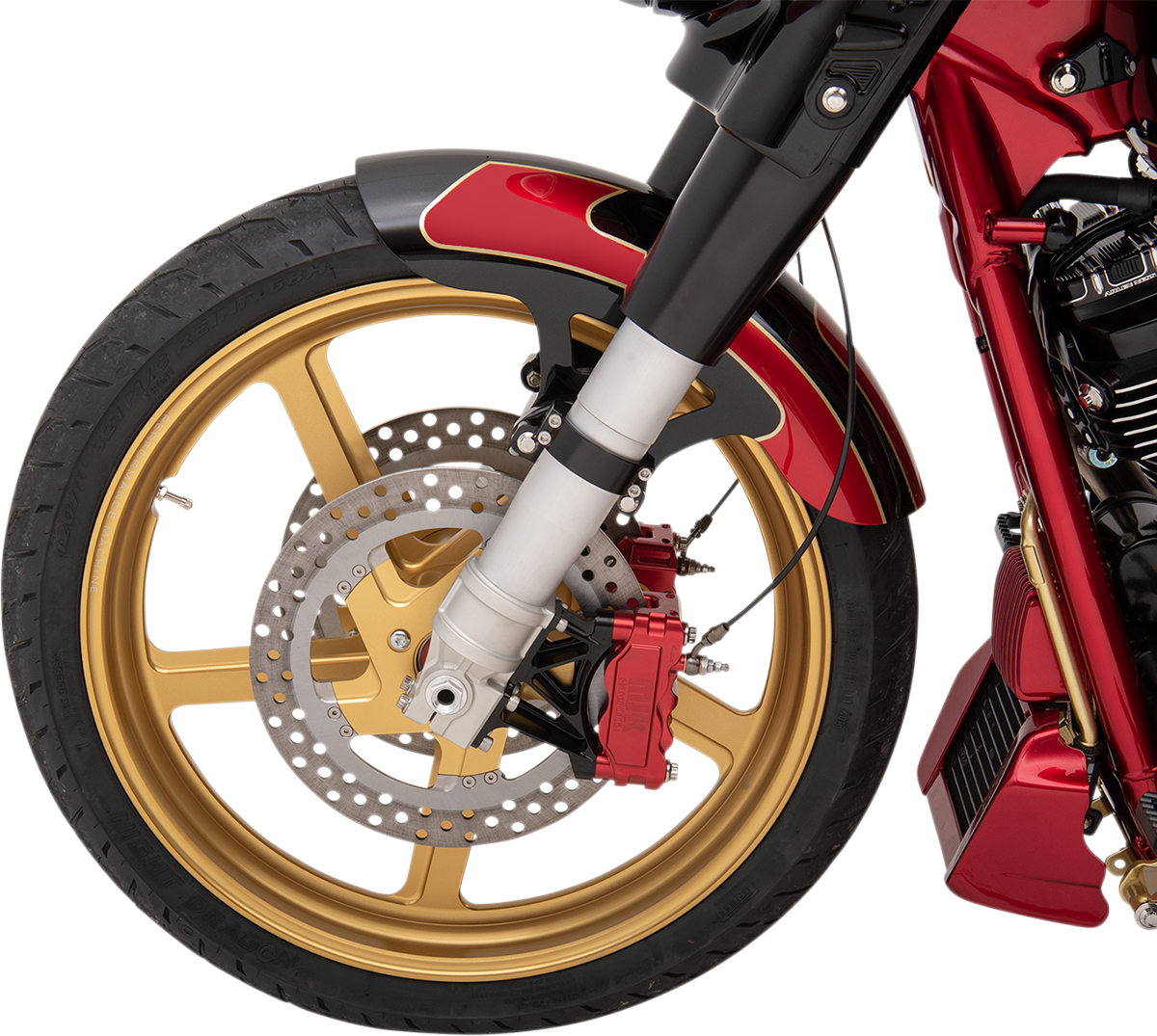 Performance Machine (PM) Gold Ops Rotor - 11.8" - Front Left