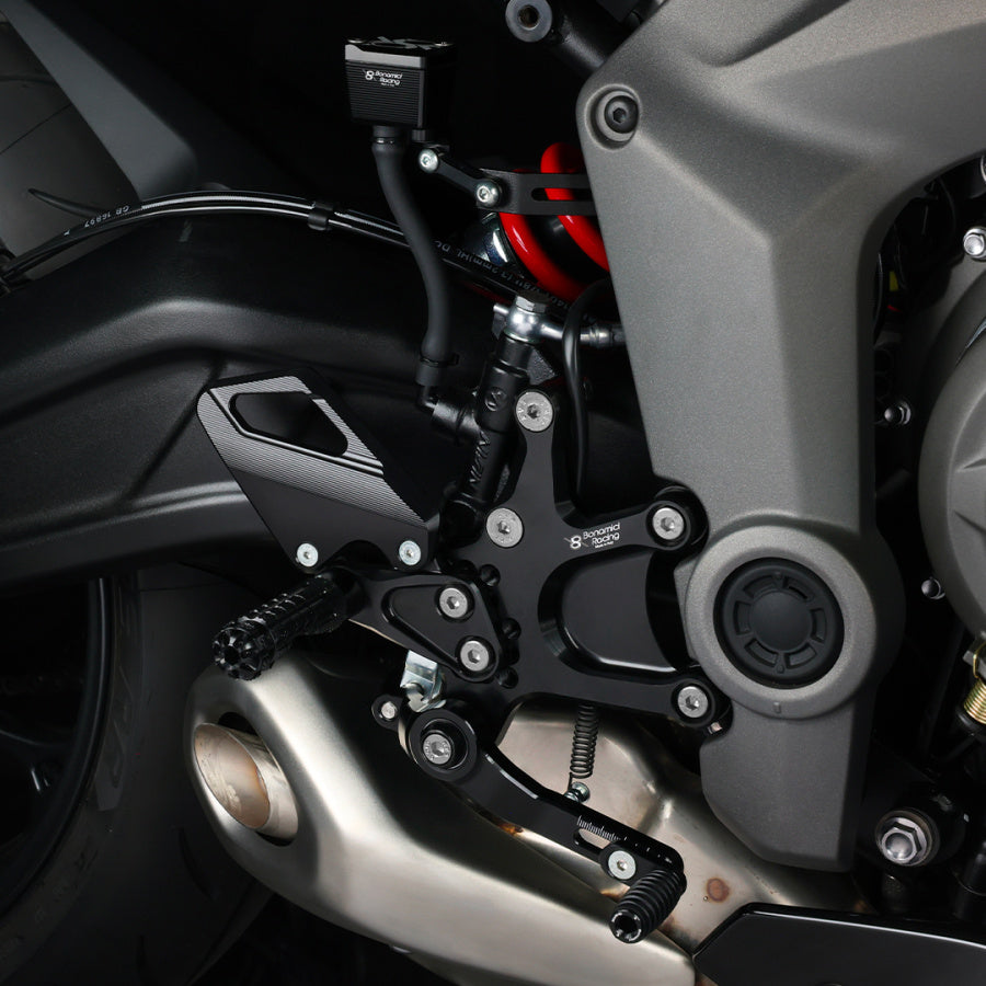 Bonamici Racing Adjustable Rearsets - Triumph Daytona 660
