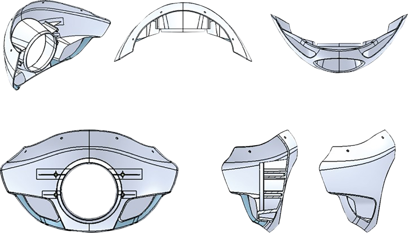 Burly Brand Touring Sport Fairing
