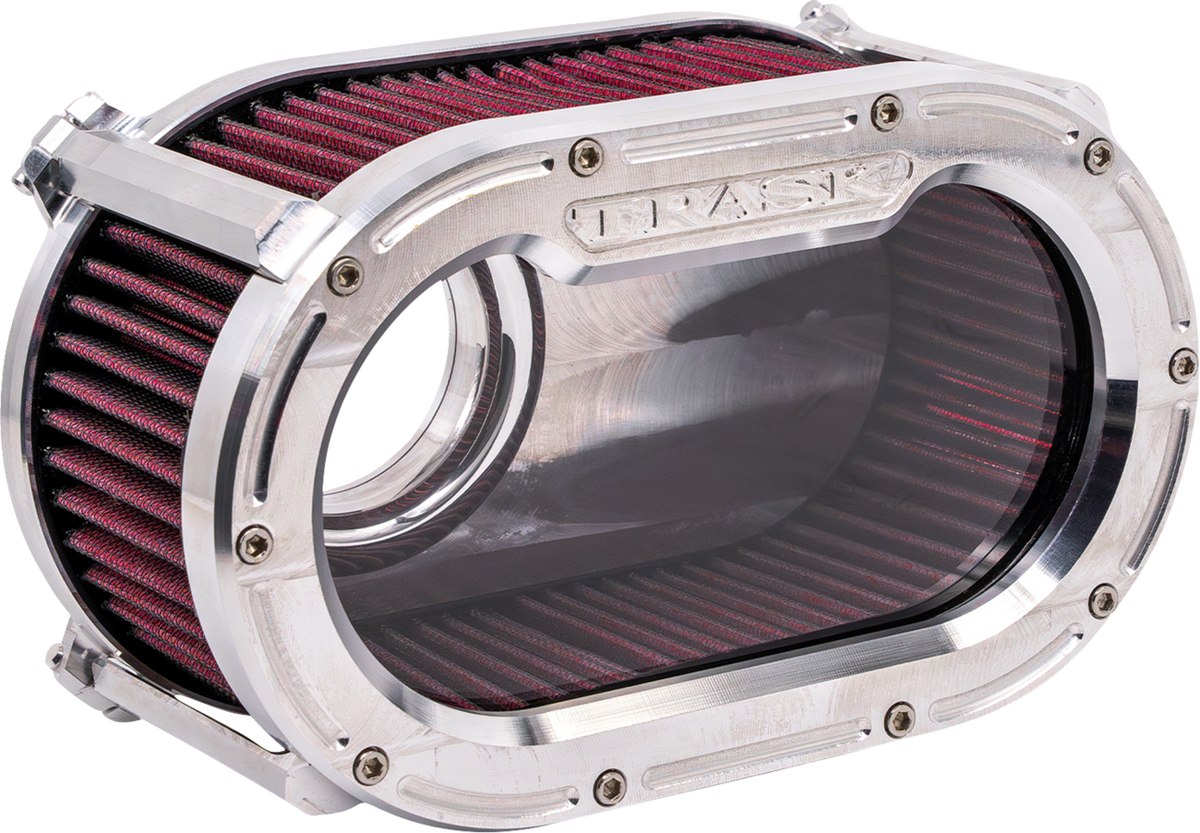 Trask Big Papi High-Flow Air Cleaner - Raw - Gen 2 M8