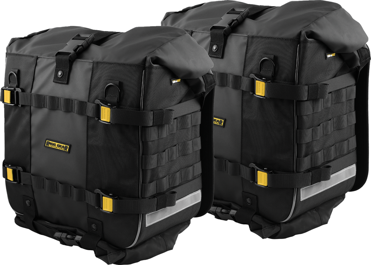 Nelson RIGG Trails End Adventure Saddlebags - Black