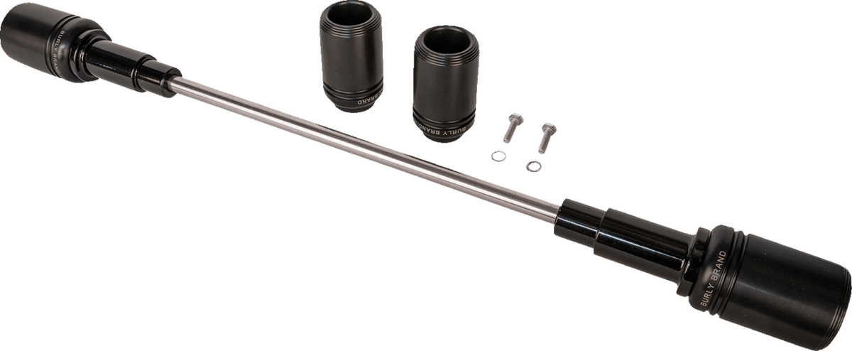 Burly Brand Crash Sliders - Black - Honda - CMX