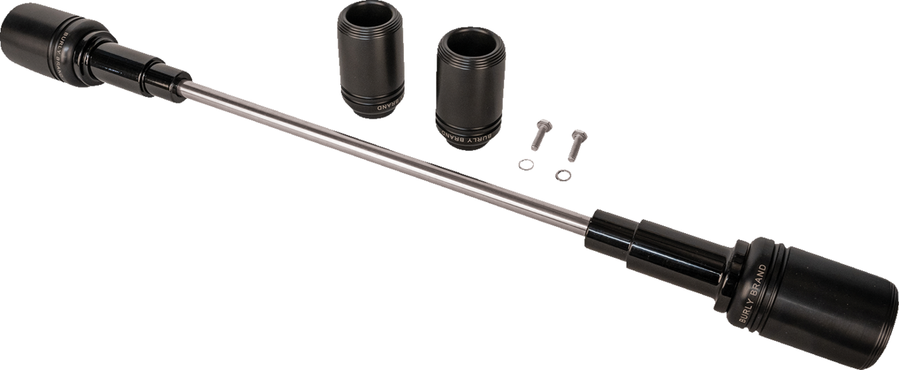 Burly Brand Crash Sliders - Black - Honda - CMX
