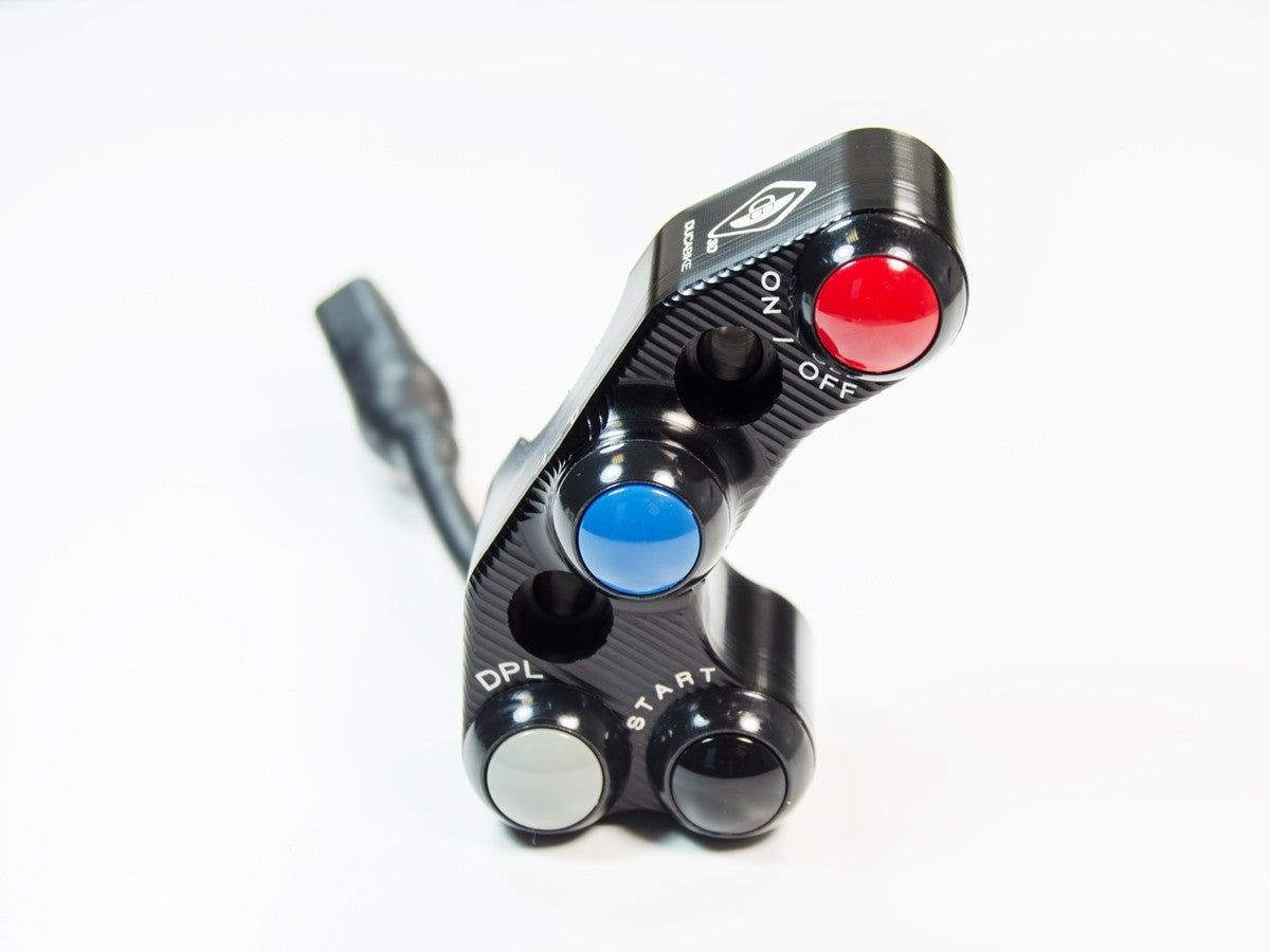 Ducabike DBK CPPI12 V4R Bracket Brake Pump Brembo Radial With Buttons Integrated