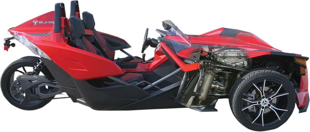 Bassani Xhaust Performance Slip-On Muffler - Stainless Steel - Slingshot