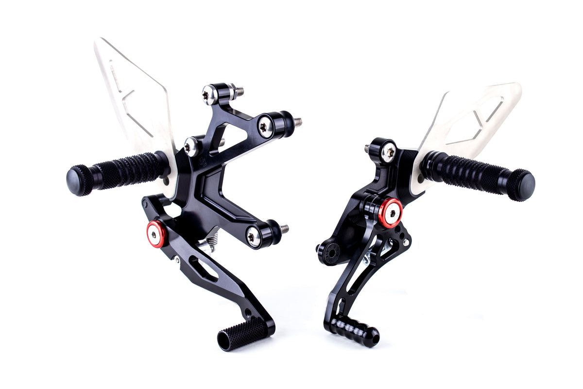 Gilles Tooling Footrest System FXR Black