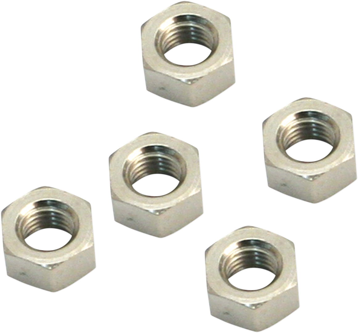 S&S Cycle Throttle Shaft Nuts - Super E/G Carburetors - 5-Pack