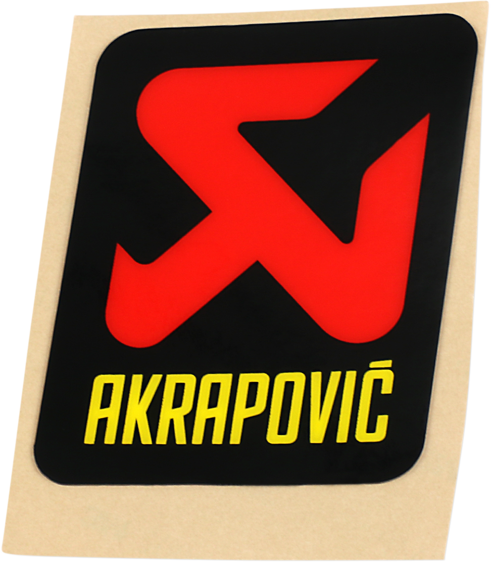 Akrapovic General Replacement Sticker