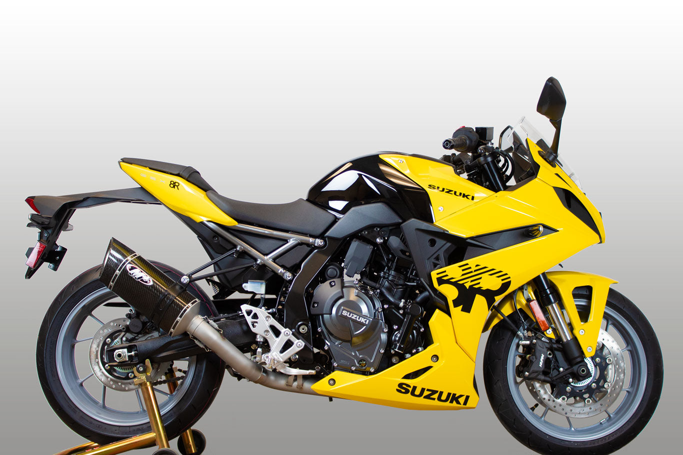 M4 Exhaust 2024 Suzuki GSX-8R Full System Race