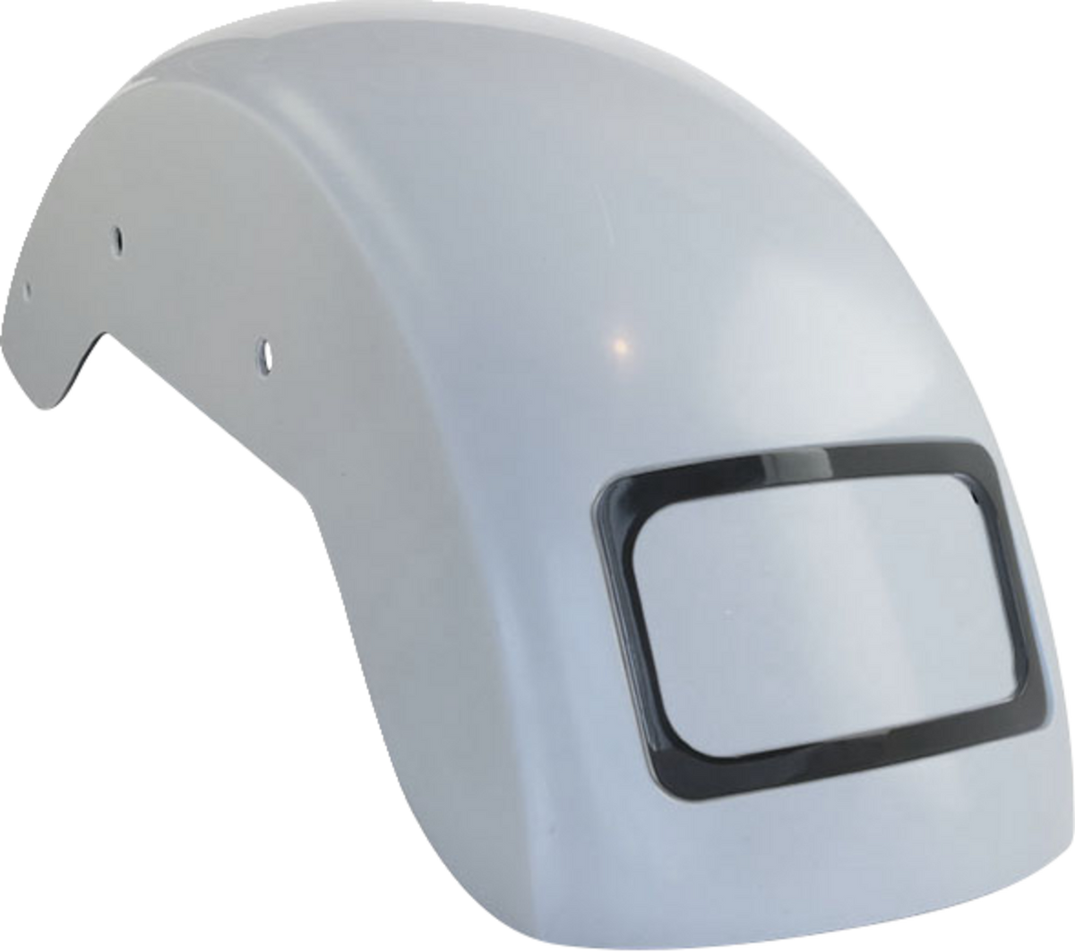 Paul Yaffe Bagger Nation The Fix Rear Fender - Black Frame Plate - HD Softail '20-'23