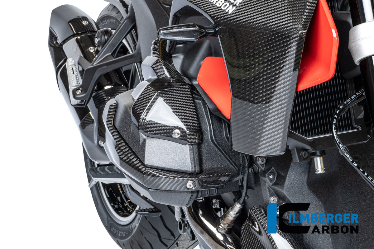 Ilmberger Carbon Fuel Injector Cover Right BMW R 1300 R - Gloss / Twill