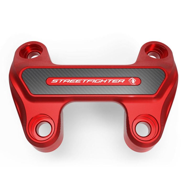 Ducabike DBK Carbon Fiber CNC 3D Handlebar Clamp Ducati Streetfighter V4 V4S