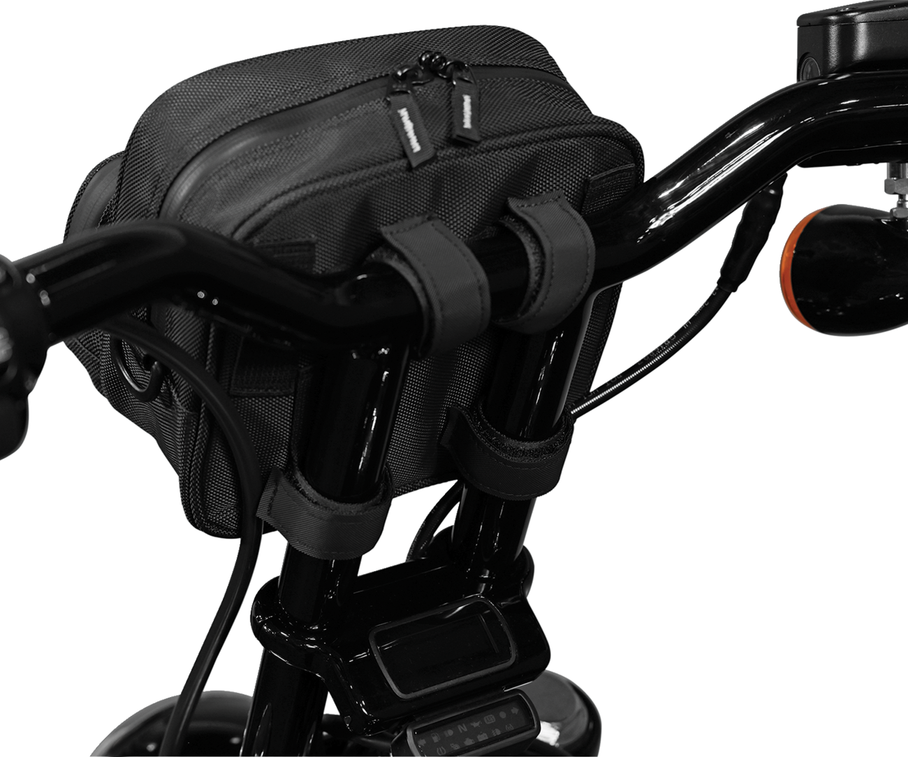 Nelson RIGG Route 1 Highway Handlebar Bag - Black