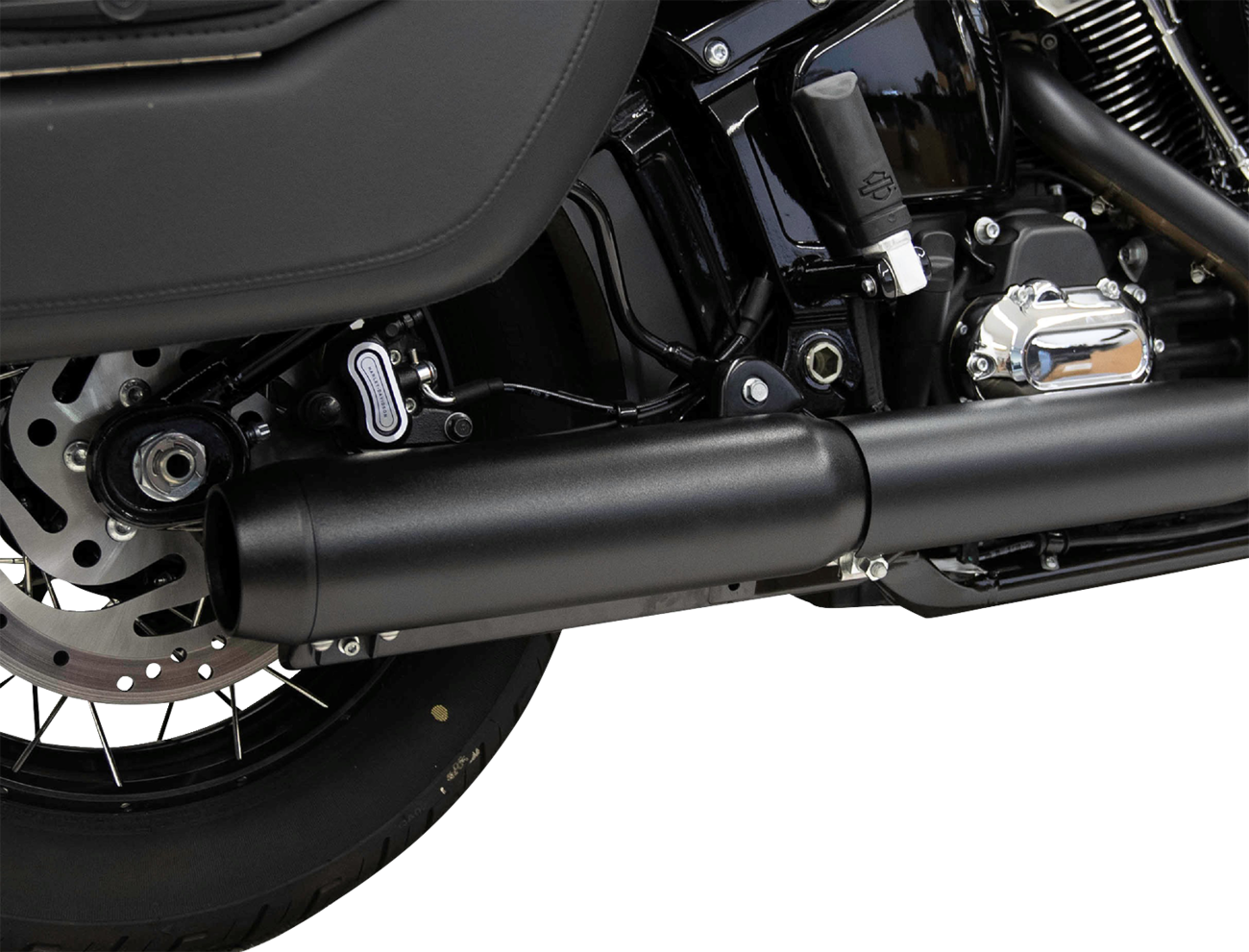 Bassani Xhaust 4" Slip-On Muffler With Baffle Core