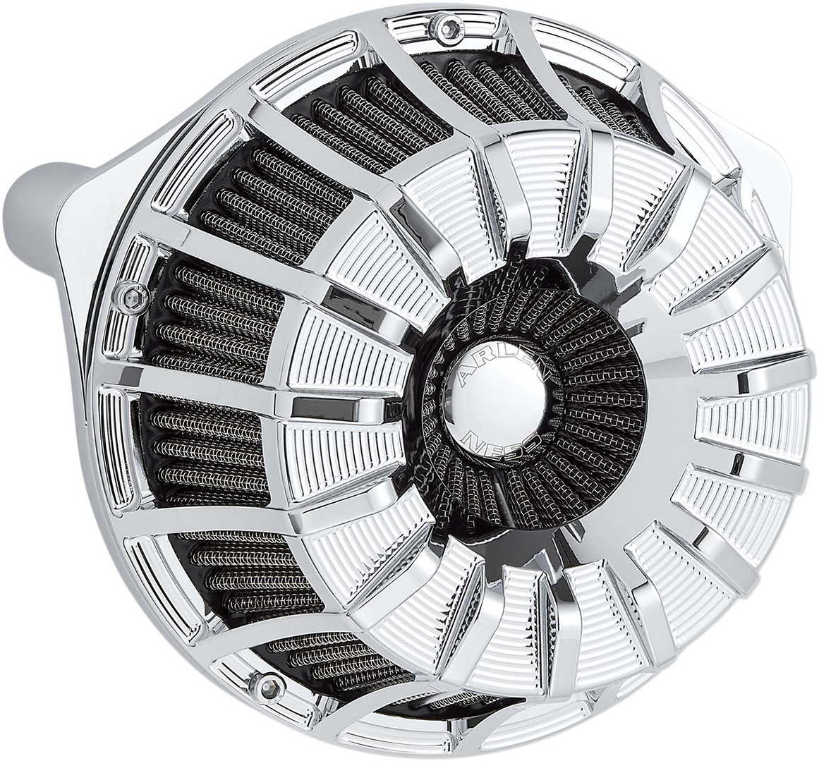 Arlen NESS Inverted Series Air Cleaner Kit - Chrome