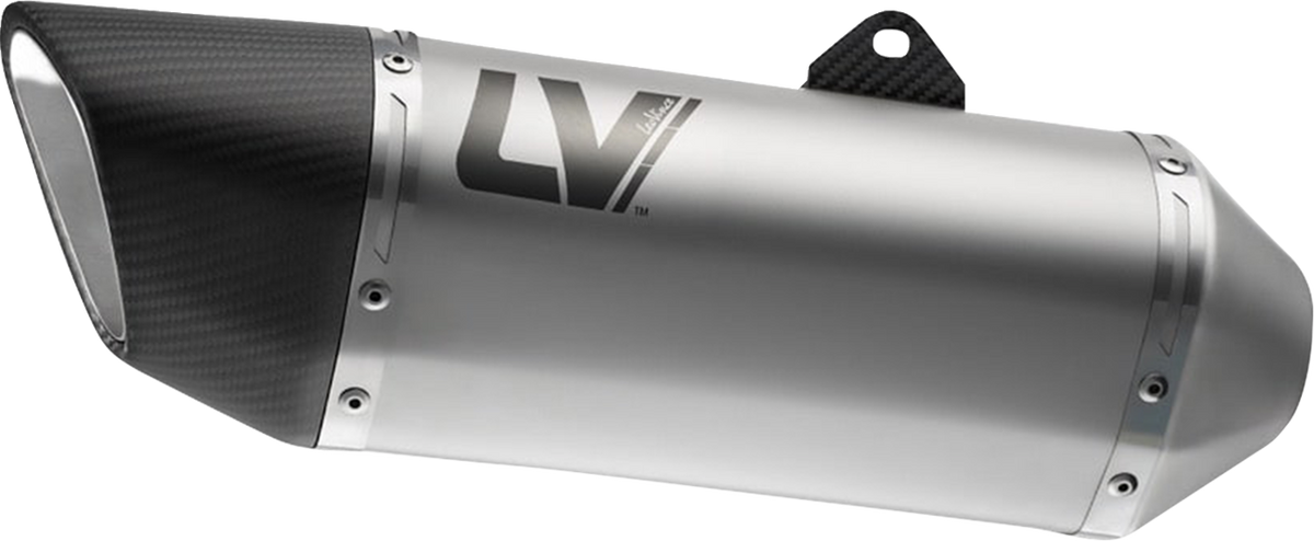 LeoVince LV-14 R Slip-On Muffler - Stainless Steel - RSV4/Tuono V4