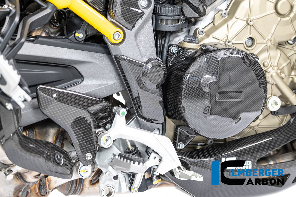 Ilmberger Carbon Frame Cover Right Carbon Glossy Ducati Multistrada V4 2025