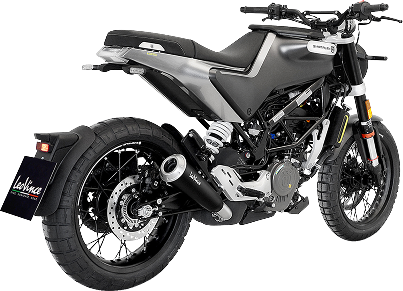 LeoVince GP One Slip-On Muffler - Svartpilen/Vitpilen 401