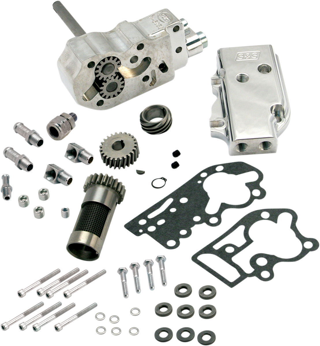 S&S Cycle Oil Pump With Gears - Universal Cover - '78-'91 Big Twin