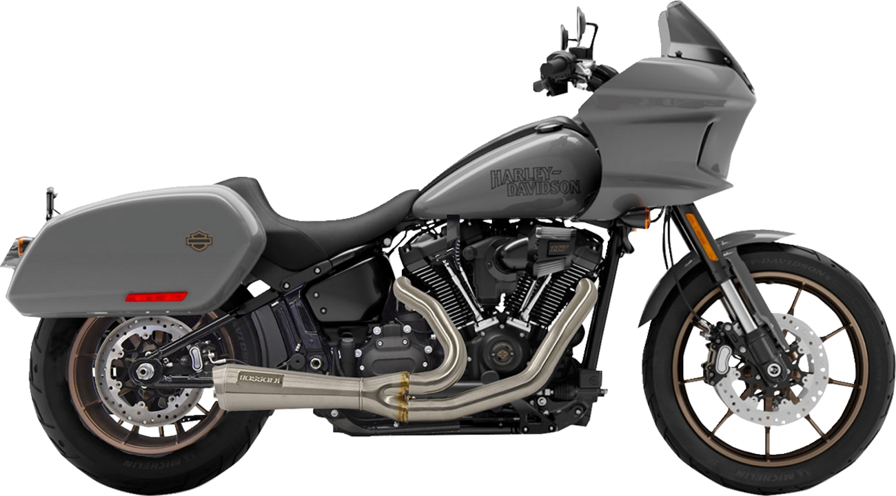 Bassani Xhaust The Ripper Short Road Rage 2-Into-1 Exhaust System - Stainless Steel