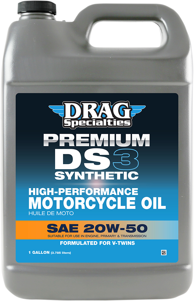 Drag Specialties Oil DS3 Synthetic Engine Oil - 20w-50 - 1 US Gallon