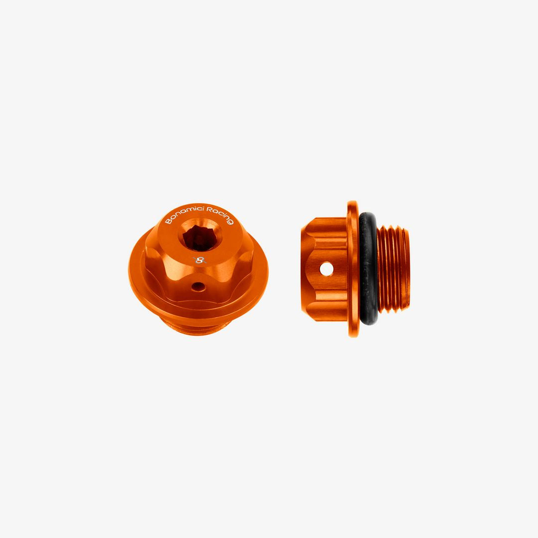 Bonamici Racing Oil Cap - M18x1,5 - Orange