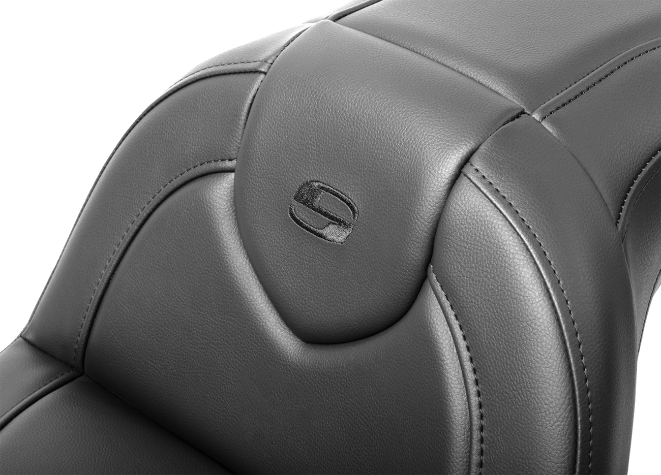 Saddlemen RoadSofa™ Seat - Without Backrest - Black Stitch - FXBR/S '18-'20