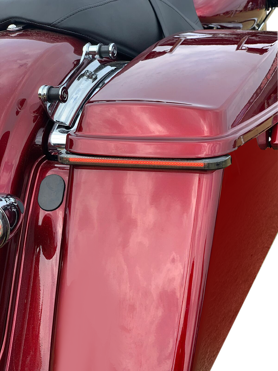 Custom Dynamics Saddlebag Lights - Smoke Lens