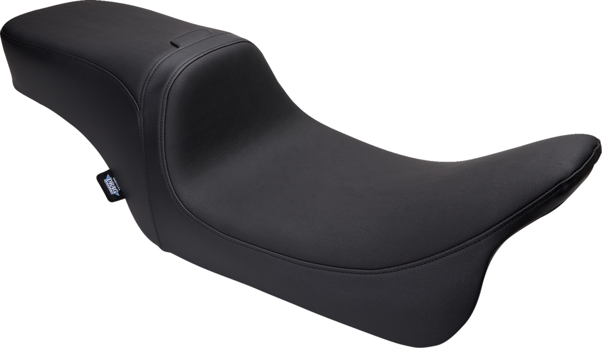 Drag Specialties Seats Predator 2-Up Seat - Vinyl - Smooth - W/O Backrest - FLH/FLTR '08-'24