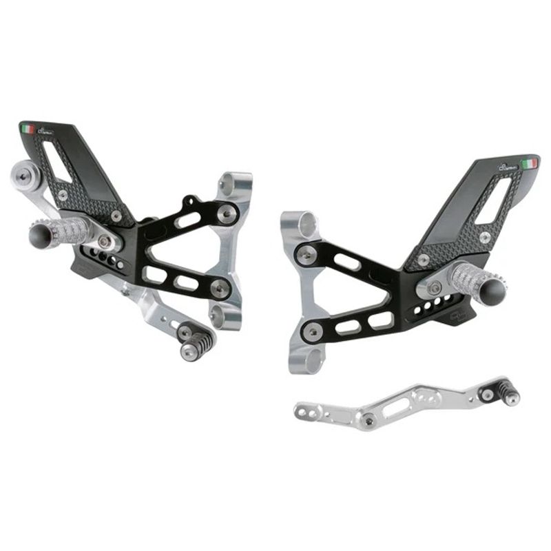 LighTech Track System Adjustable Rear Sets for BMW S1000RR M1000RR
