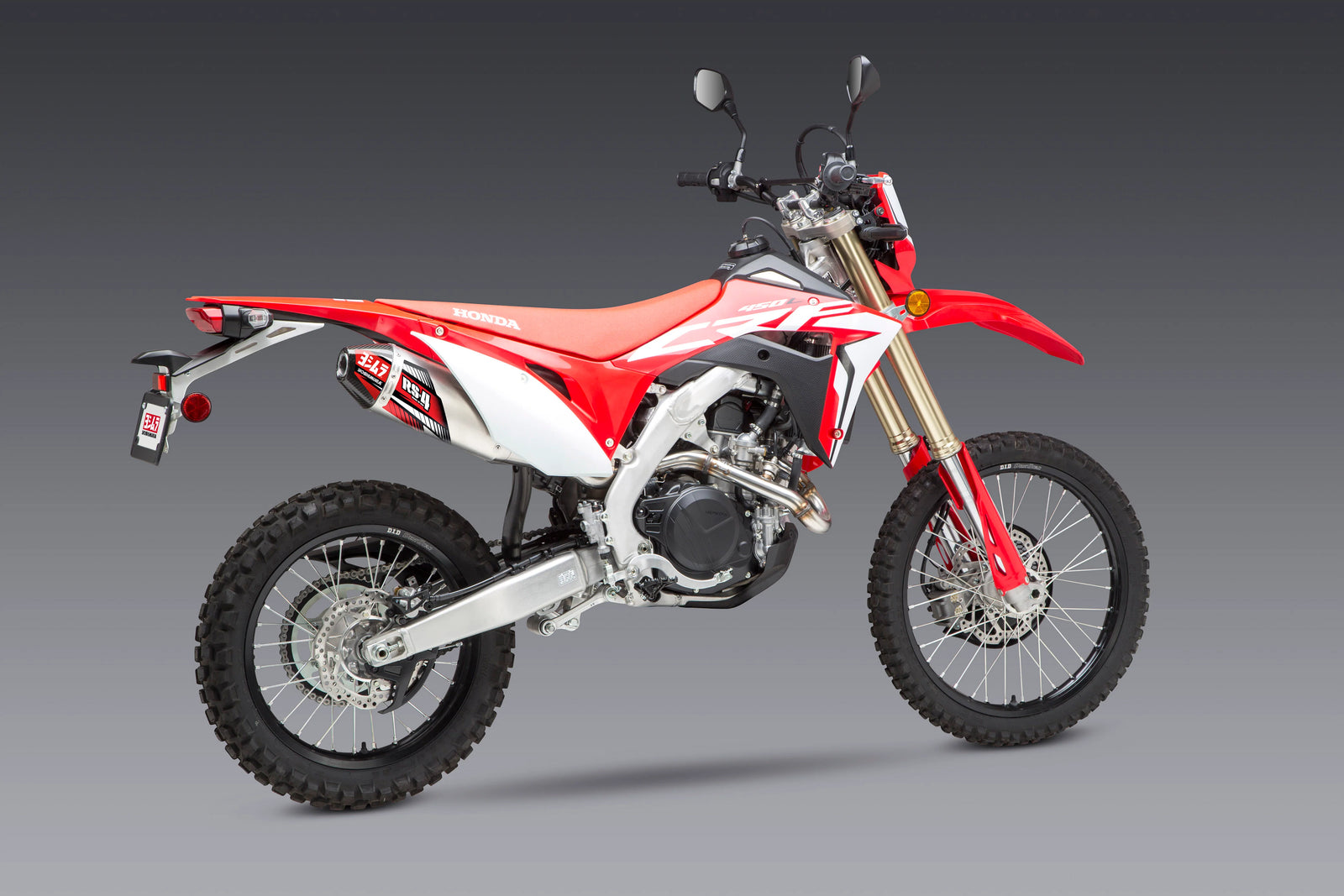 Yoshimura HONDA CRF450L/X 19-25 RACE RS-4 STAINLESS FULL SYSTEM W/ AL MUFFLER (International Models Only)