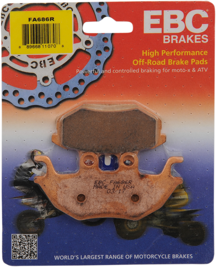 EBC Brakes Sintered "R" Brake Pads