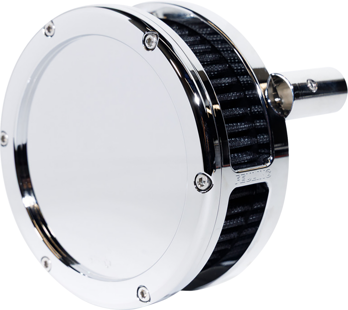 Feuling Parts Slim BA Air Cleaner Kit - Chrome - Black Filter - '93-'99 EVO Big Twin