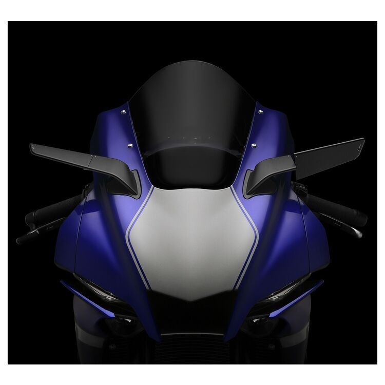 Rizoma Stealth Aero Wing Mirrors for Yamaha R1 R1M 2020-2025