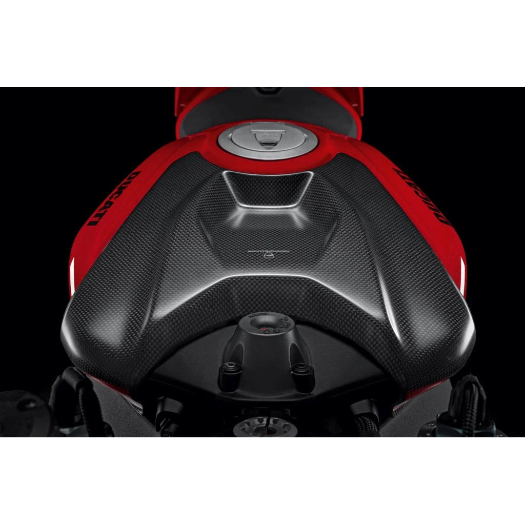 Ducati Performance Carbon Fiber Tank Cover Panigale V4 V4S Tricolore