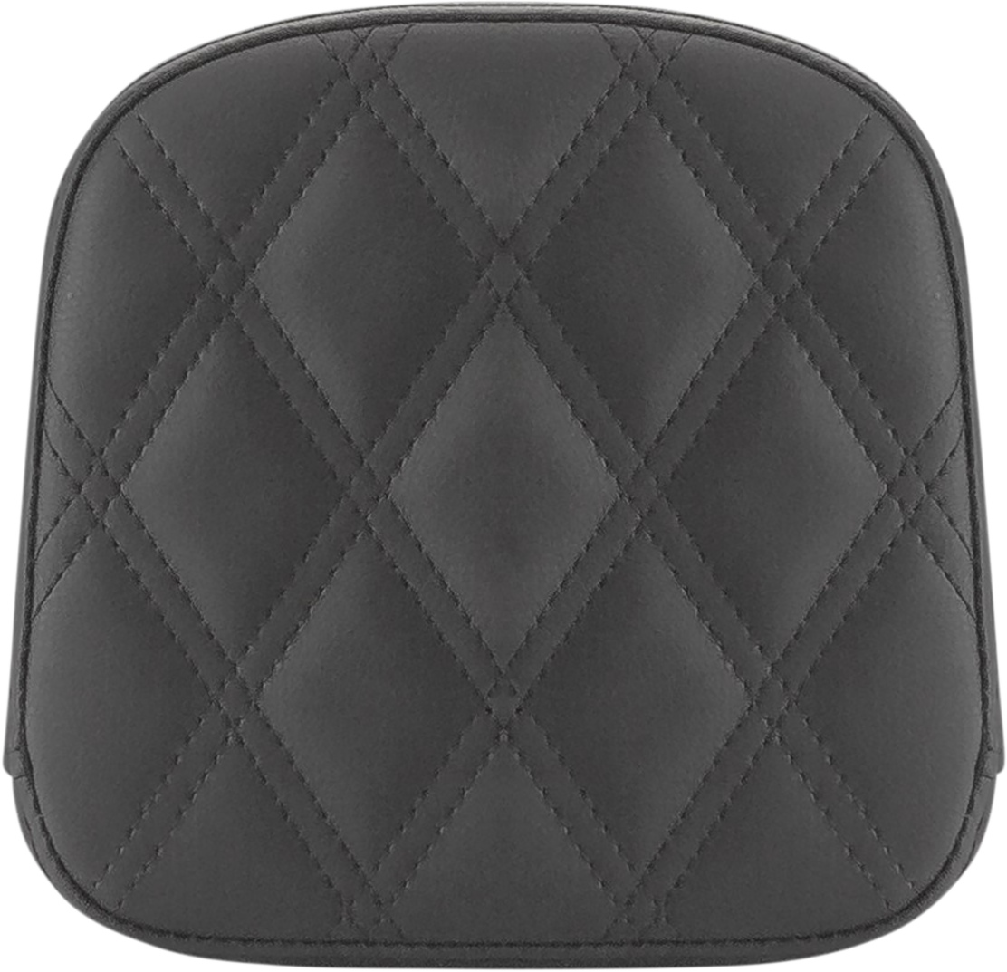 Saddlemen Sissy Bar Pad - Lattice Stitched - Black - FL '99-'23