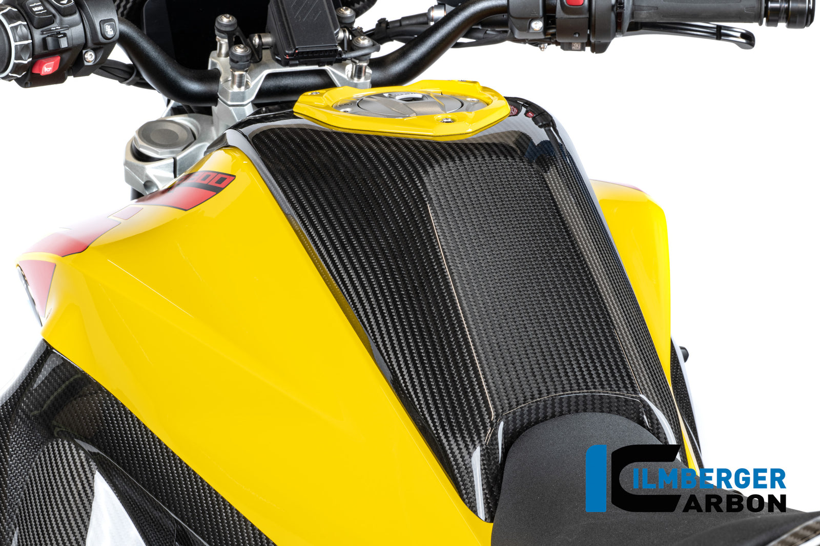 Ilmberger Carbon Top Tank Cover BMW R 1300 R - Gloss / Twill