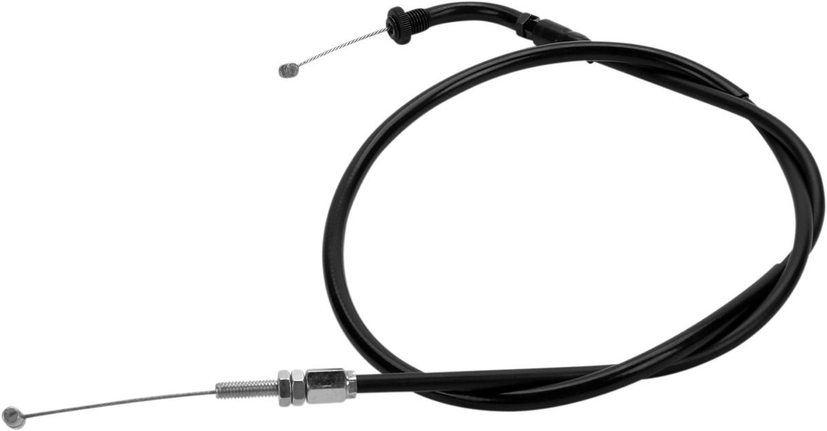 Motion Pro Black Vinyl Throttle Cable - Pull - '84-'95 Honda CB/VF