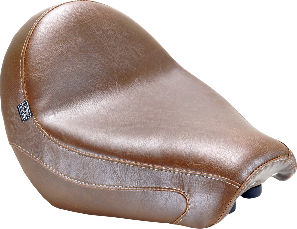 Mustang Tripper™ Solo Seat - Distressed Brown - Smooth Toast Stitch - Rebel 1100 '21-'25