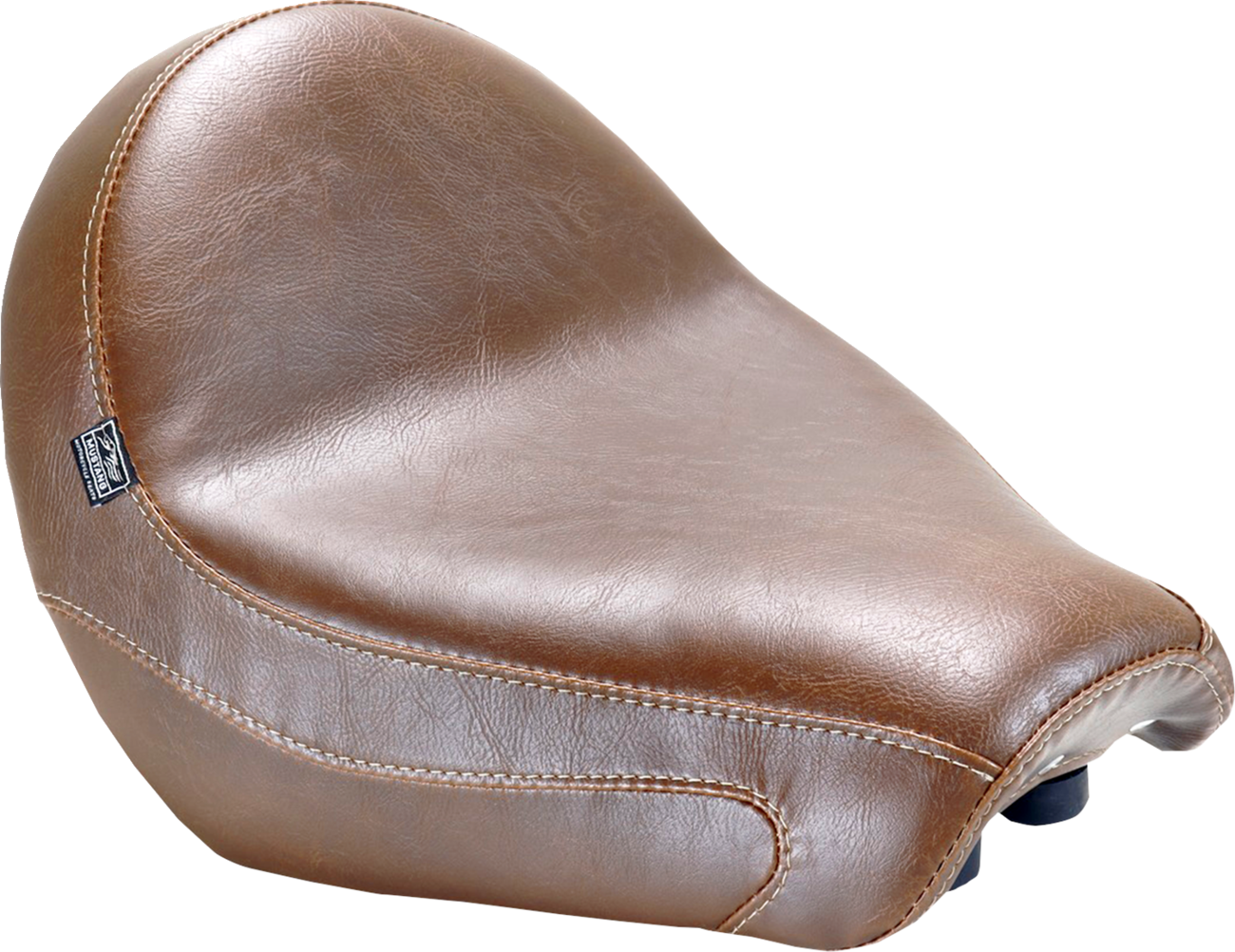 Mustang Tripper™ Solo Seat - Distressed Brown - Smooth Toast Stitch - Rebel 1100 '21-'25