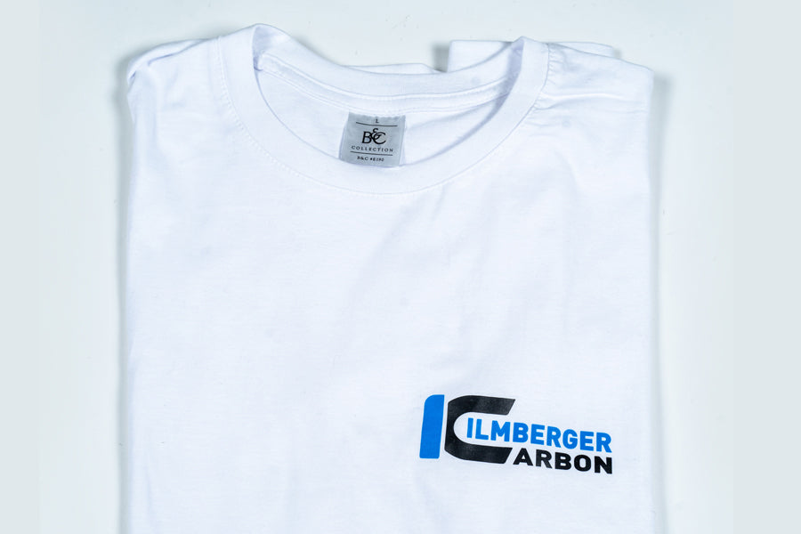 Ilmberger Carbon T-Shirt White Round Neck