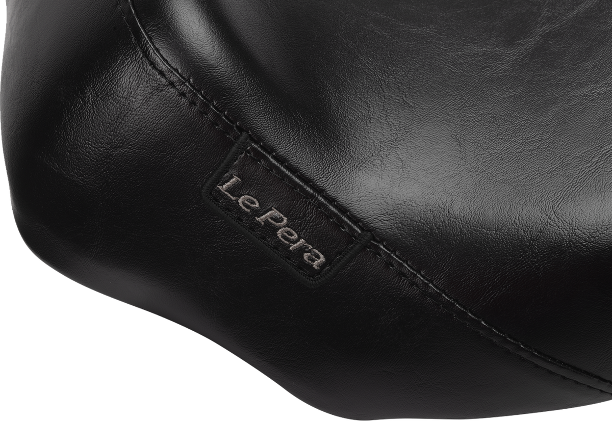 Le Pera Bare Bones Solo Seat - Smooth - Black - FLH/FLT '23-'25