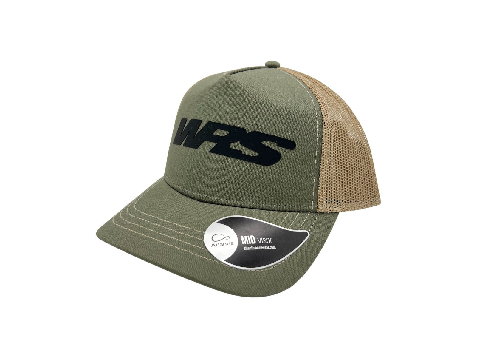 WRS ORIGINAL CAP WITH VISOR OLIVE GREEN-KHAKI