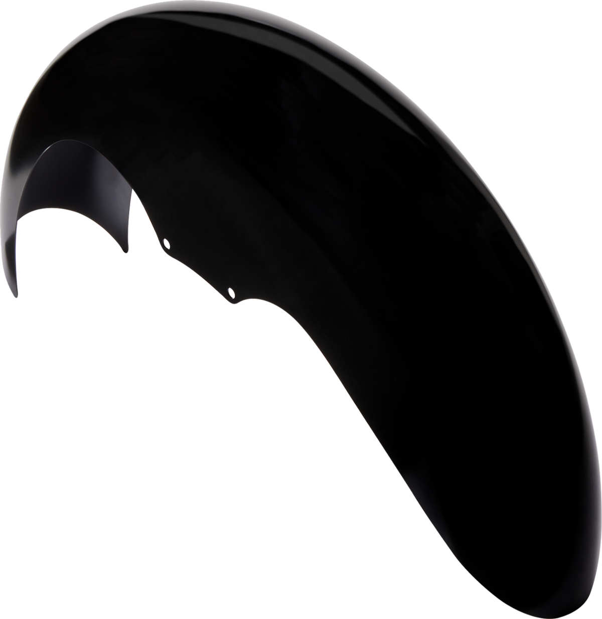 Klock Werks Level Front Fender - Black - 21" - HD Touring/Trike