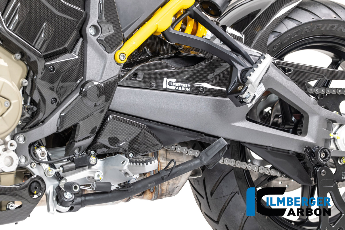 Ilmberger Carbon Heel Protector Left Carbon Glossy Ducati Multistrada V4 2025