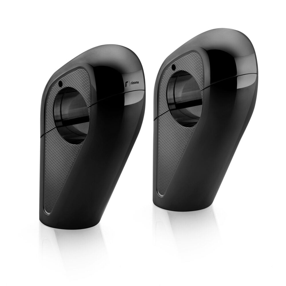 Rizoma Riser Kit - Black / Ø 31.8 mm / H 71 mm