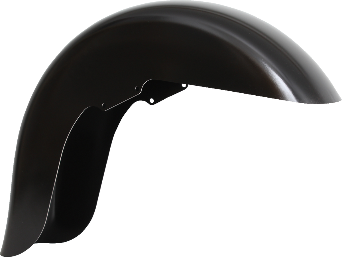 Klock Werks Benchmark Front Fender - Black - 21" - HD Softail/Touring